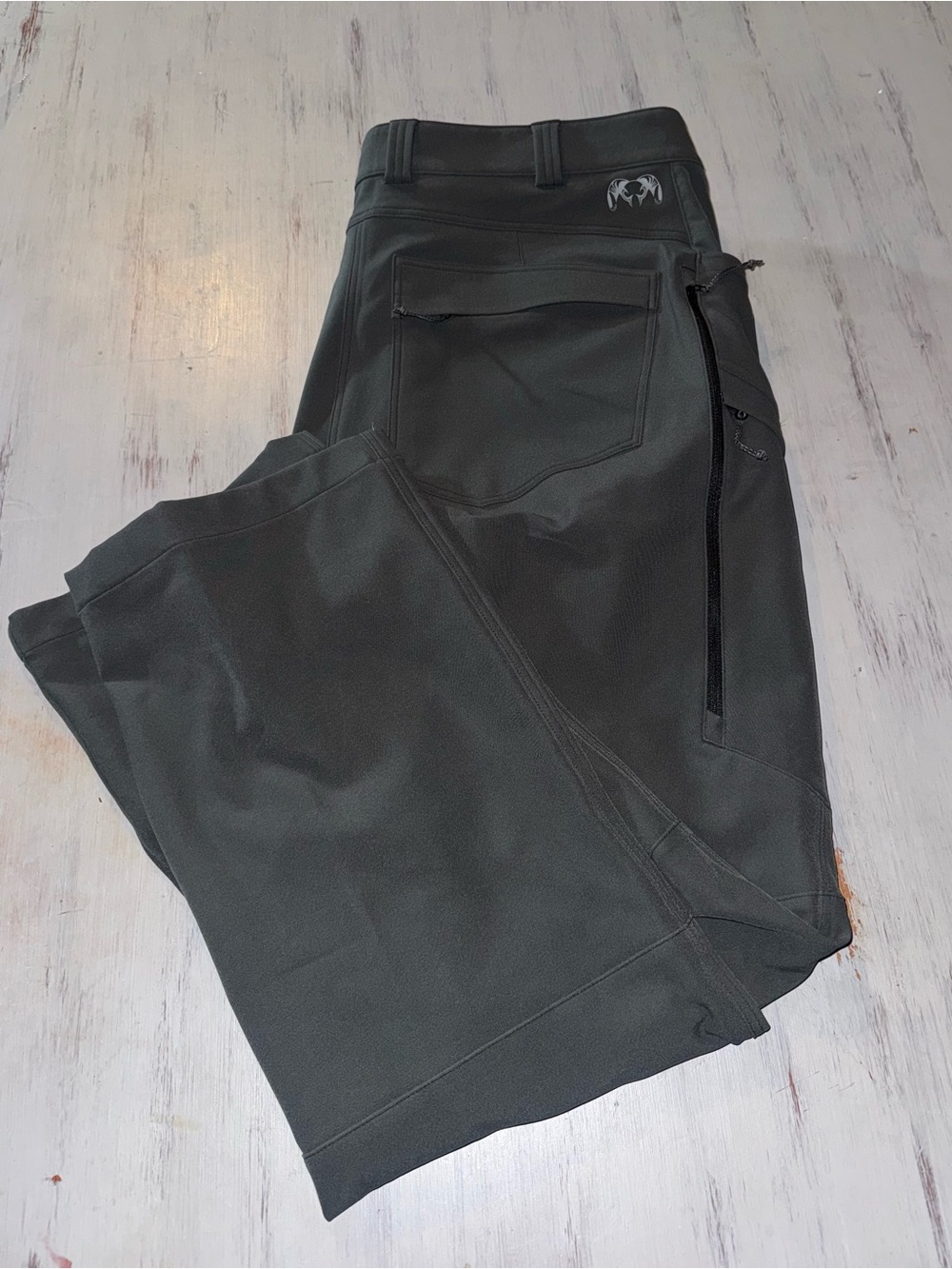 KUIU Attack Pants Mens 38 Short Gunmetal Gray Hunting Hiking Stretch DWR Outdoor